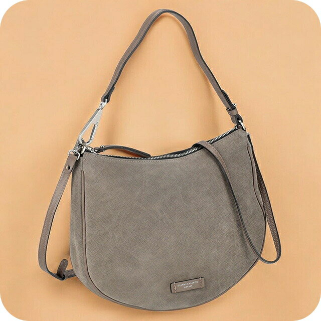 Rakuten - ジャンニキアリーニ ショルダーバッグ レディース ブランド GIANNI CHIARINI BS 10491 CM-PL グレー