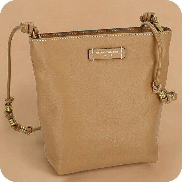 ジャンニキアリーニ ショルダーバッグ レディース ブランド GIANNI CHIARINI BS 10772 FOU-KNOT ブラウン