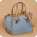 \さらに+4倍★今だけ!!/ ジャンニ・キアリーニ ハンドバッグ レディース ブランド GIANNI CHIARINI BS 8065 WNDCHEV ブルー/...