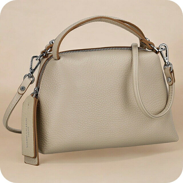 Rakuten - ジャンニキアリーニ ハンドバッグ レディース ブランド GIANNI CHIARINI BS 8145 COMM GRN ベージュ