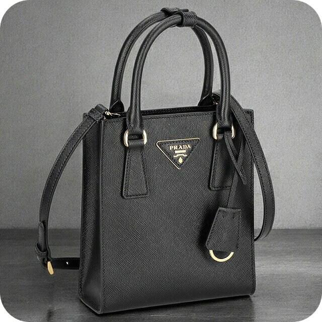 Rakuten - プラダ ハンドバッグ レディース ブランド PRADA レザー 1BA358 ブラック