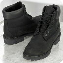 \10%割引クーポン★5/7 10時迄/ ティンバーランド ワークブーツ メンズ ブランド Timberland TB010073001 ブラック