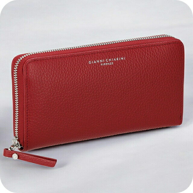Rakuten - ジャンニキアリーニ 長財布 レディース ブランド GIANNI CHIARINI PF 5042 GRN レッド ウォレット 高級 おしゃれ プレゼント 実用的