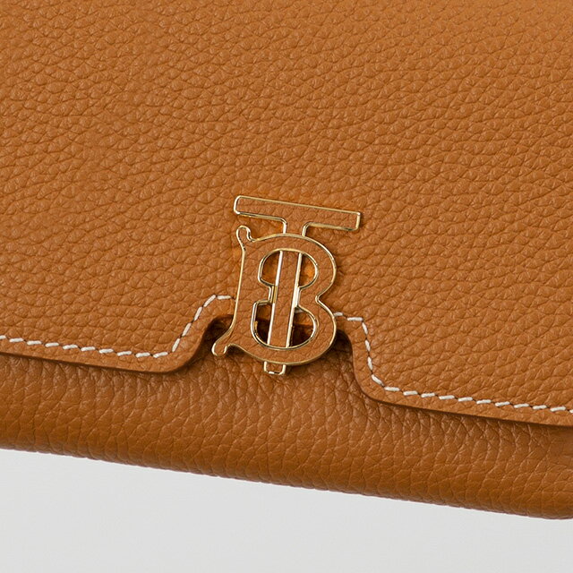 バ−バリ− 三つ折り財布 レディース ブランド BURBERRY 8049218 ライトブラウン ウォレット 高級 おしゃれ プレゼント 実用的