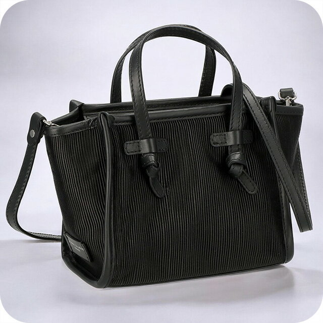 乐天商城 - ジャンニキアリーニ ハンドバッグ レディース ブランド GIANNI CHIARINI BS 8065 VTMN ブラック 軽量 小さめ 手提げ 高級 おしゃれ プレゼント 女性 実用的 かわいい 19580