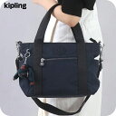 \2000円OFFクーポン/ キプリング ハンドバッグ レディース ブランド Kipling KIB9K84DX ネイビー 軽量 小さめ 手提げ 高級 おしゃれ プレゼント 女性 実用的 かわいい