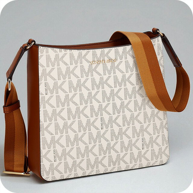 乐天商城 - マイケル・コース ショルダーバッグ レディース ブランド MICHAEL KORS レザー 38R4GJ6M8B 099 ホワイト 斜めがけ 高級 おしゃれ プレゼント 女性 実用的 かわいい 24540