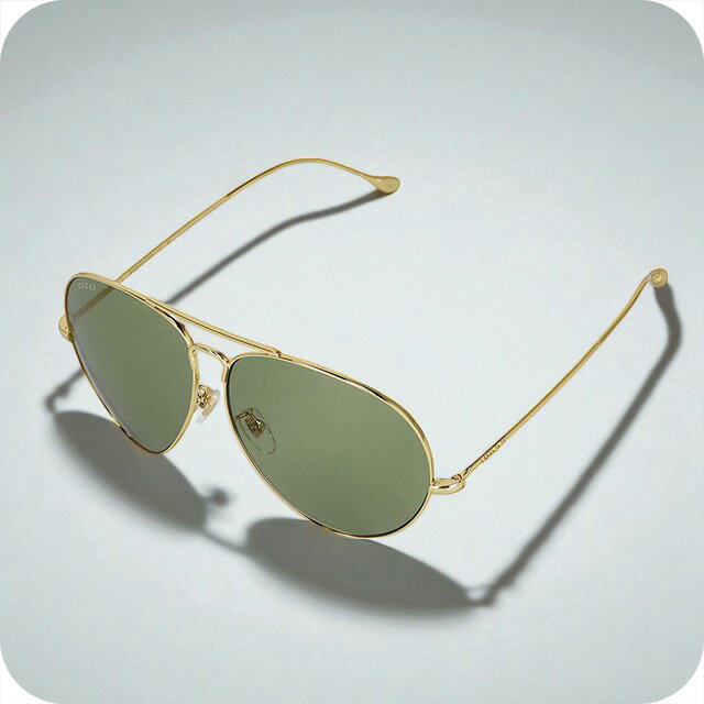 Rakuten - グッチ サングラス メンズ ブランド GUCCI GG1481S ゴールド