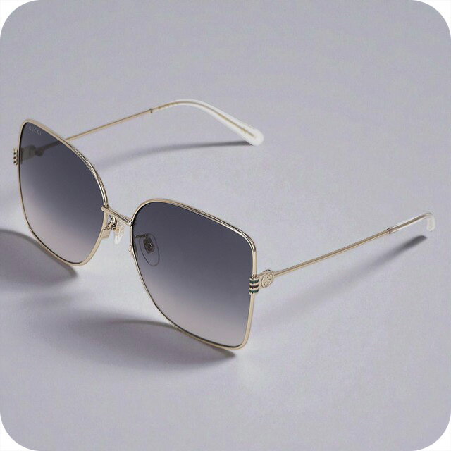 Rakuten - グッチ サングラス レディース ブランド GUCCI GG1282SA 002 ゴールド