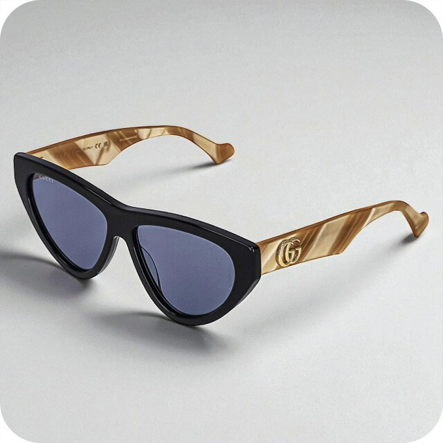 グッチ サングラス レディース ブランド GUCCI GG1333S 004 ブラック/ブラウン