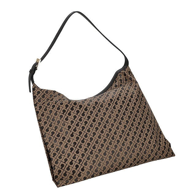 ゲラルディーニ ショルダーバッグ レディース ブランド GHERARDINI GHB0104 TOFFE ブラウン/ブラック 斜めがけ 高級 おしゃれ プレゼント 女性 実用的 かわいい