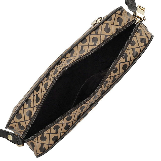 ゲラルディーニ ショルダーバッグ レディース ブランド GHERARDINI GHB0112 TOFFE ブラウン/ブラック 斜めがけ 高級 おしゃれ プレゼント 女性 実用的 かわいい