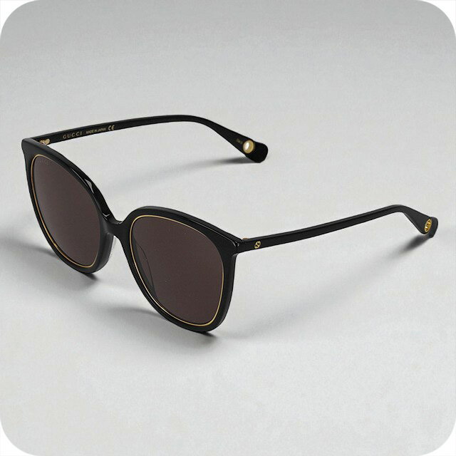 グッチ サングラス レディース ブランド GUCCI GG1076S 002 ブラック/ブラウン
