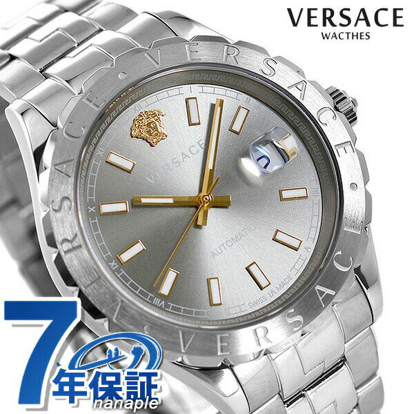 _5/18聚Si10%OFFN[|ɂ+3{^ FT[` v Y rv wjE 42mm  VEZI00119 VERSACE FT[`F O[