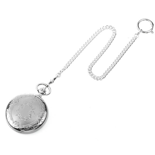 アエロウォッチ 手巻き 懐中時計 ハンターケース AEROWATCH 55629-AG01 ホワイト 白 スイス製