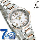 \全品10%OFFクーポン★21日10時迄/ シチズン クロスシー エコドライブ電波 レディース ES9434-53W CITIZEN xC ピンク 腕時計 ブ...
