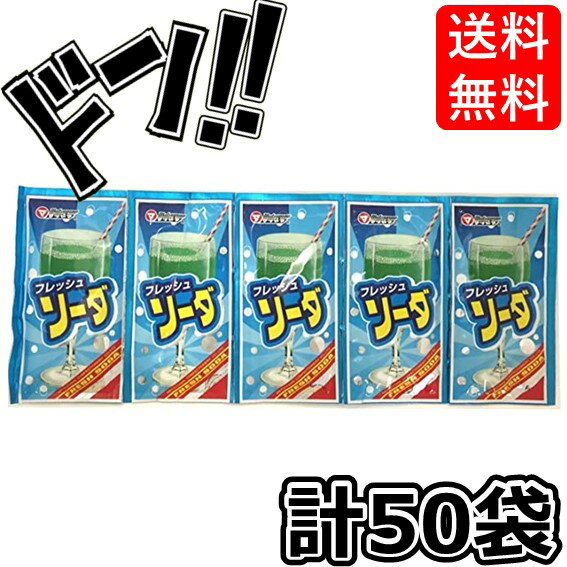 【5と0の日クーポンあり！】フレッシュソーダ 1袋（12g）×50袋 松山製菓 Asmr ASMR まとめ買い お菓子 業務用 箱買い 箱 ばらまき 粉ジュース 松山製菓 大量 大容量 ギフト 美味しい マツヤマ 大人気 駄菓子 定番 景品 イベント 縁日 子供会の商品画像