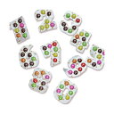 ウィットナンバー マーブルチョコレート60個入り チョコ系駄菓子 チーリン 7粒 ナンバー 幼児教室 数字の形 知育菓子 数字 勉強 保育園 幼稚園 景品
