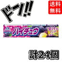 【5と0の日クーポンあり！】【2ケースセット】森永製菓 ハイチュウ グレープ 12粒×12個入×(2ケース) チューイングガム ソフトキャンデー 美味しい リンゴ イチゴ グレープ まとめ買い 大人買い 景品 販促品 イベント 縁日 ASMRの商品画像