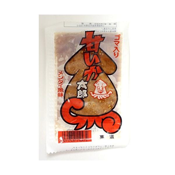 菓道 甘いか太郎メンタイ風味 1枚×30袋 箱買い レシピ コンビニ 魚肉 すり身 シート キムチ めんたい 大人買い 小腹が空いた時 タレ 懐かしい味