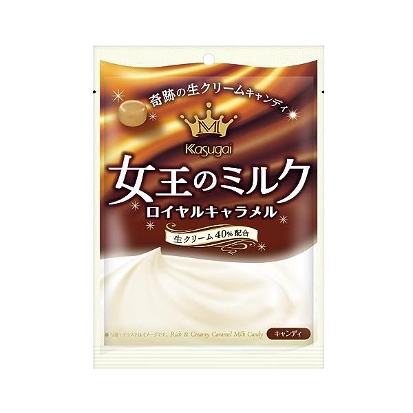 春日井製菓 女王のミルク ロイヤルキャラメル 61g×6袋