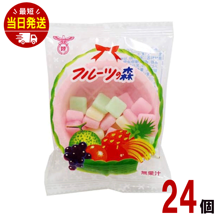 フルーツの森 20g×24袋 共親 製菓 モナカ生地のプレート フルーツ味 ソフトな食感 ...
