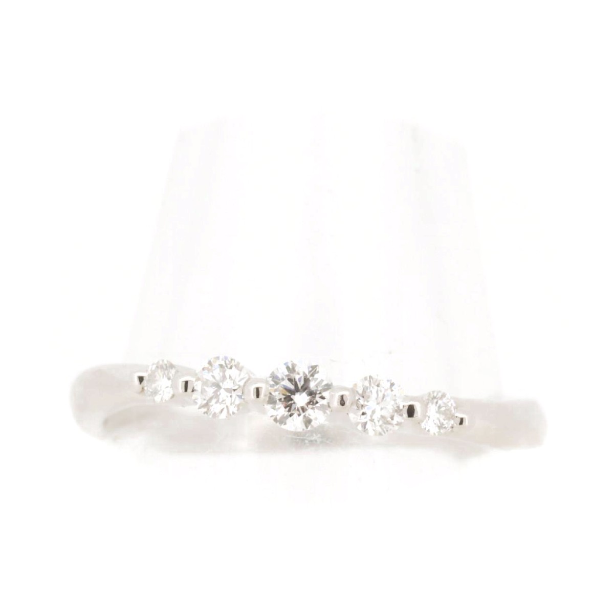 Rakuten - 【中古】 スタージュエリー ダイヤモンド リング 指輪 9号 0.21ct Pt950(プラチナ) 質屋出品 【コンビニ受取対応商品】 ジュエリー