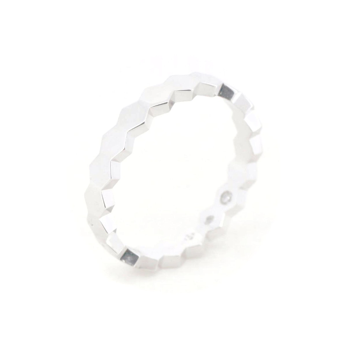 乐天商城 - 【中古】 ショーメ ビー マイ ラブ リング 指輪 20号 K18WG(18金 ホワイトゴールド) 質屋出品 【コンビニ受取対応商品】 ジュエリー