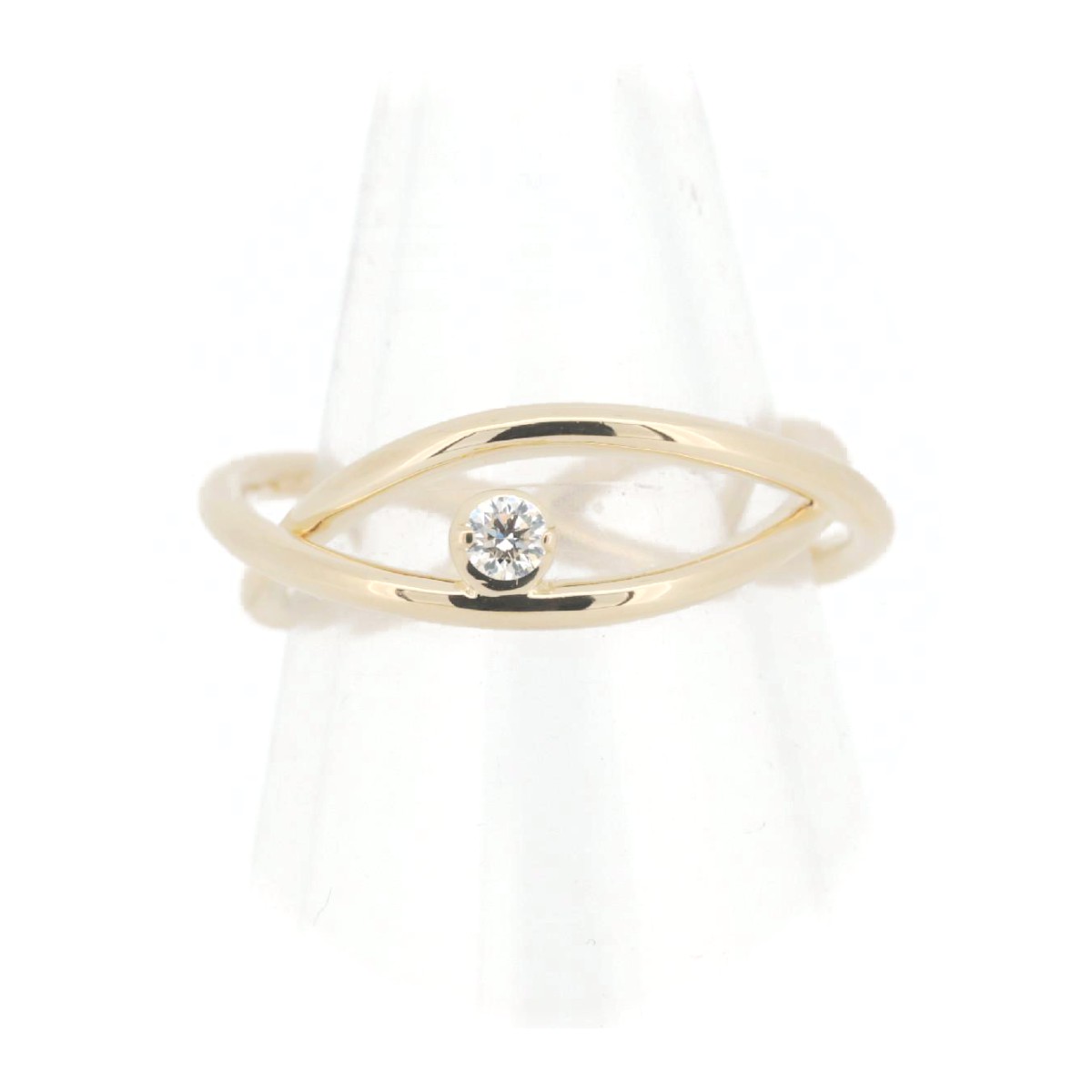 Rakuten - 【中古】 スタージュエリー ダイヤモンド リング 指輪 9号 0.05ct K18YG(18金 イエローゴールド) 質屋出品 【コンビニ受取対応商品】 ジュエリー