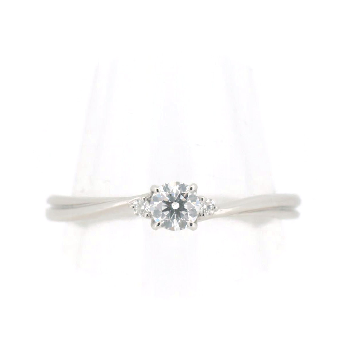 Rakuten - 【中古】 ラザールダイヤモンド ダイヤモンド リング 指輪 11.5号 0.19ct 0.02ct Pt950(プラチナ) 質屋出品 【コンビニ受取対応商品】 ジュエリー