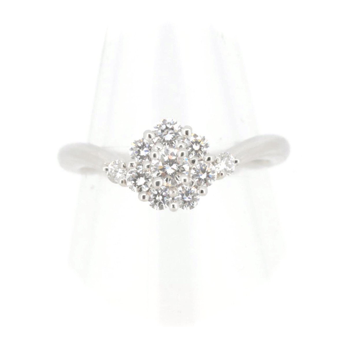 乐天商城 - 【中古】 ロイヤルアッシャー ダイヤモンド リング 指輪 9号 0.43ct Pt900(プラチナ) 質屋出品 【コンビニ受取対応商品】 ジュエリー