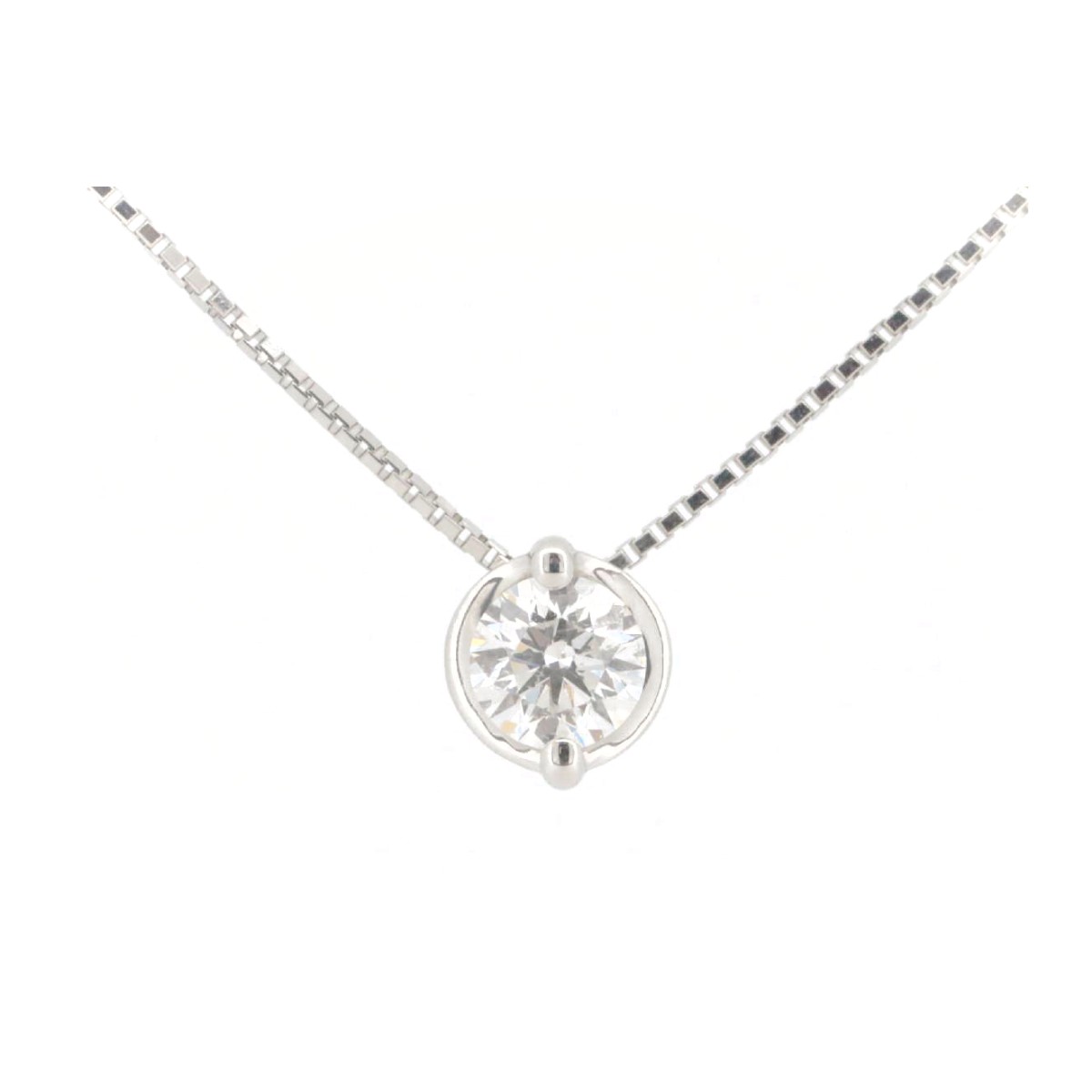 乐天商城 - 【中古】 ヴァンドーム青山 ダイヤモンド ネックレス 0.367ct Pt850(プラチナ)/Pt950(プラチナ) 質屋出品 【コンビニ受取対応商品】 ジュエリー