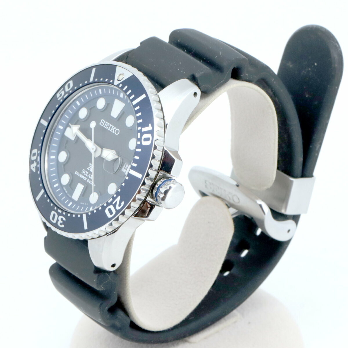 【中古】 セイコー プロスペックス ソーラー メンズ 腕時計 ブルー ブラック 質屋出品 【コンビニ受取対応商品】