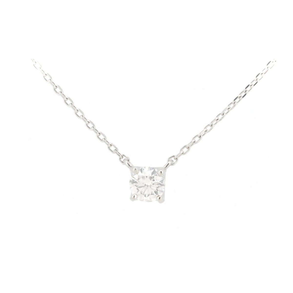 Rakuten - 【中古】 ヴァンドーム青山 ダイヤモンド ネックレス 0.192ct Pt850(プラチナ)/Pt950(プラチナ) 質屋出品 【コンビニ受取対応商品】 ジュエリー