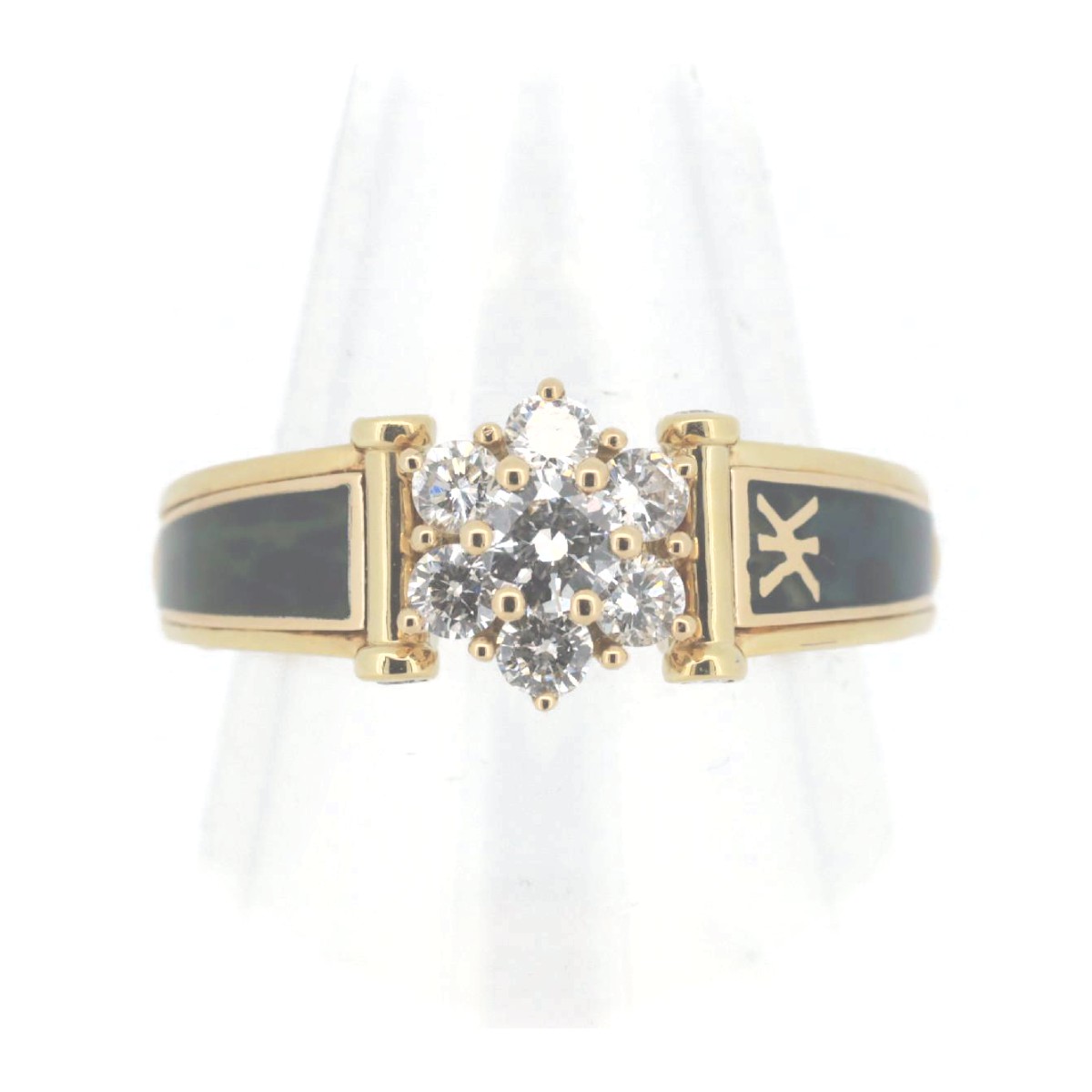 Rakuten - 【中古】 コルロフ ダイヤモンド リング 指輪 13.5号 0.70ct K18YG(18金 イエローゴールド) 質屋出品 【コンビニ受取対応商品】 ジュエリー