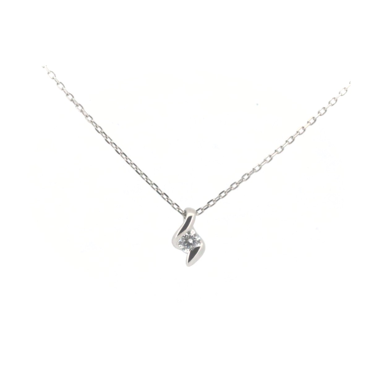 Rakuten - 【中古】 ヨンドシー ダイヤモンド ネックレス PT850(プラチナ) 質屋出品 【コンビニ受取対応商品】 ジュエリー