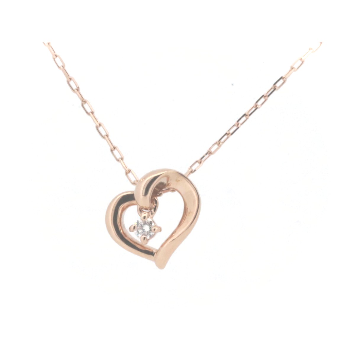 Rakuten - 【中古】 ヨンドシー ダイヤモンド ネックレス K10PG(10金 ピンクゴールド) 質屋出品 【コンビニ受取対応商品】 ジュエリー