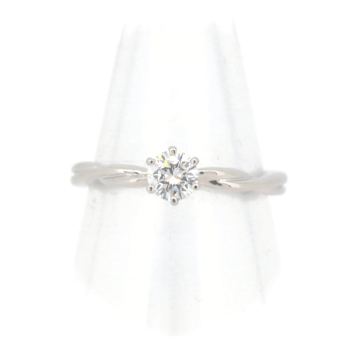 乐天商城 - 【中古】 ロイヤルアッシャー ダイヤモンドリング 指輪 8号 0.28CT E VVS2 PT900(プラチナ) 質屋出品 【コンビニ受取対応商品】 ジュエリー