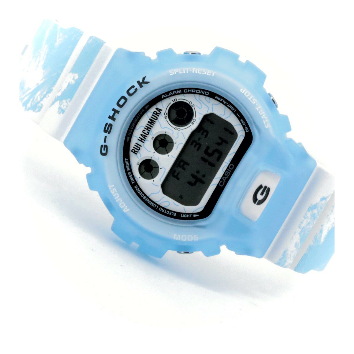 【中古】 カシオ G-SHOCK DW-6900RH-2JR 八村塁モデル メンズ腕時計 質屋出品 【コンビニ受取対応商品】