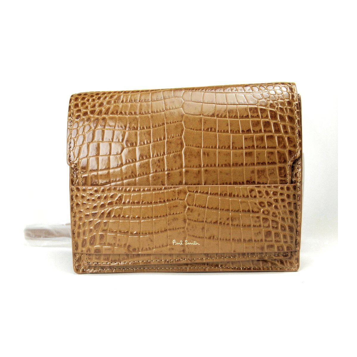 【中古】 ポールスミス ショルダー バッグ PWR411 ブラウン 質屋出品 【コンビニ受取対応商品】