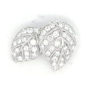 【中古】 ピキョッティ ダイヤモンド ペンダント 0.92ct リーフモチーフ K18WG(18金 ホワイトゴールド) 質屋出品 【コンビニ受取対応商品】 ジュエリー