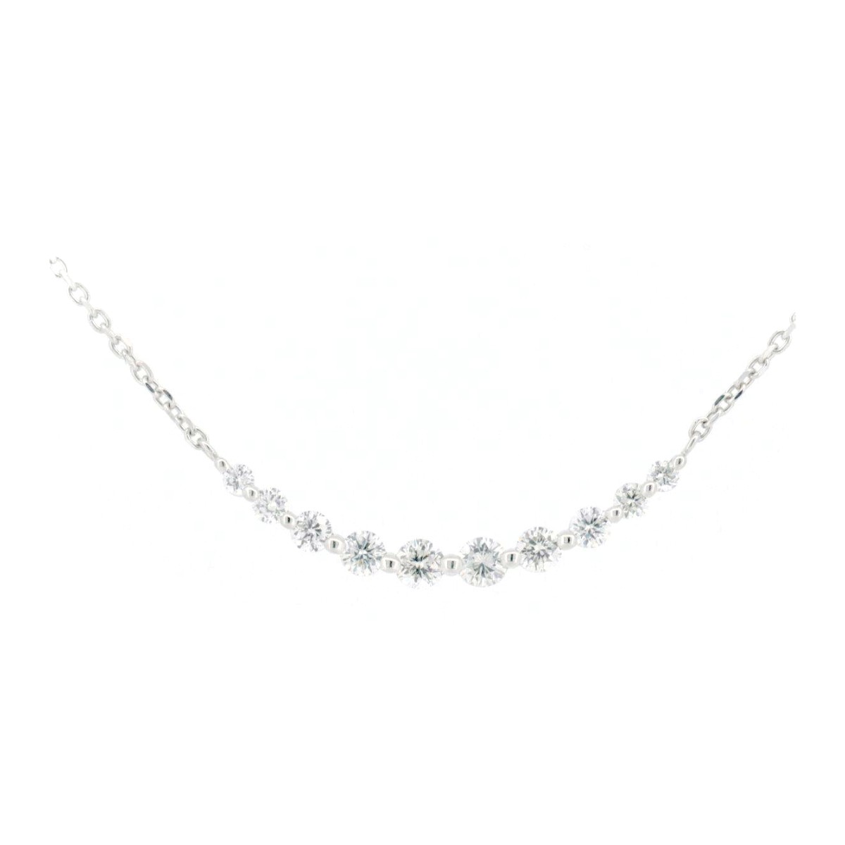 Rakuten - 【中古】 ヴァンドーム青山 リュール ダイヤモンド ネックレス 0.30ct Pt950/Pt850(プラチナ) 質屋出品 【コンビニ受取対応商品】 ジュエリー