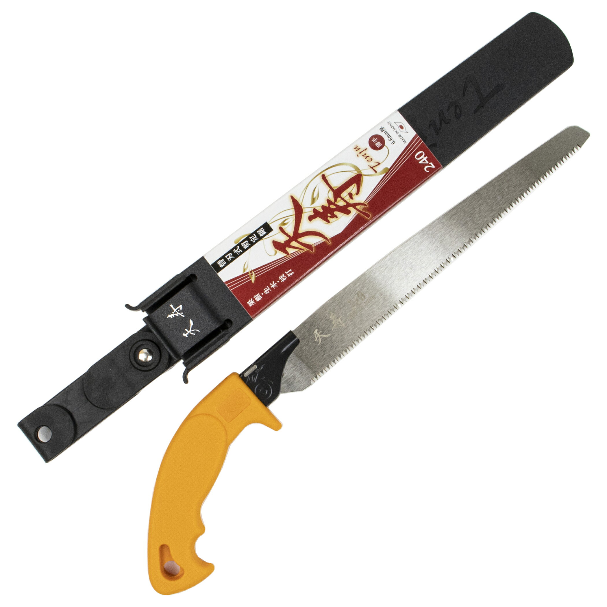 替刃式鞘入剪定鋸 天寿 薄手 240mm 本体