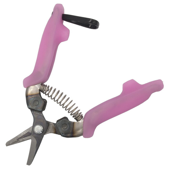 ドクターカット ピンク 握りやすく疲れにくい園芸用はさみ