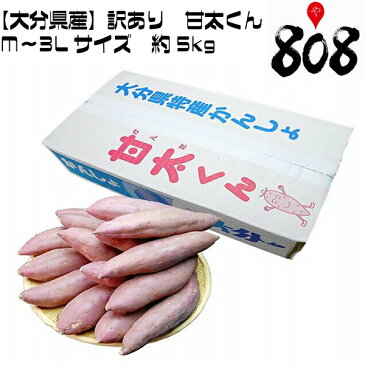 【送料無料】【大分県産】訳あり　甘太くん　M〜3Lサイズ　約5kg(北海道沖縄別途送料加算)かんたくん/蜜芋/焼芋/焼き芋/煮物/さつま芋/さつまいも/サツマイモ/サツマ芋/スイートポテト/芋菓子/おせち/お節/栗きんとん/訳あり/スイーツ/高糖度