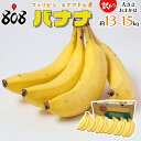 【送料無料】【産地厳選】訳あり バナナ 大きさおまかせ 1箱 13~15kg前後(北海道・沖縄・離島等送料加算)