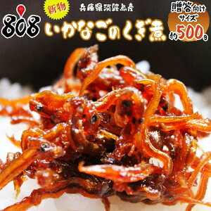 【送料無料】【兵庫県淡路島産】新物 いかなごのくぎ煮　贈答向けサイズ　約500g(北海道沖縄別途送料加算)