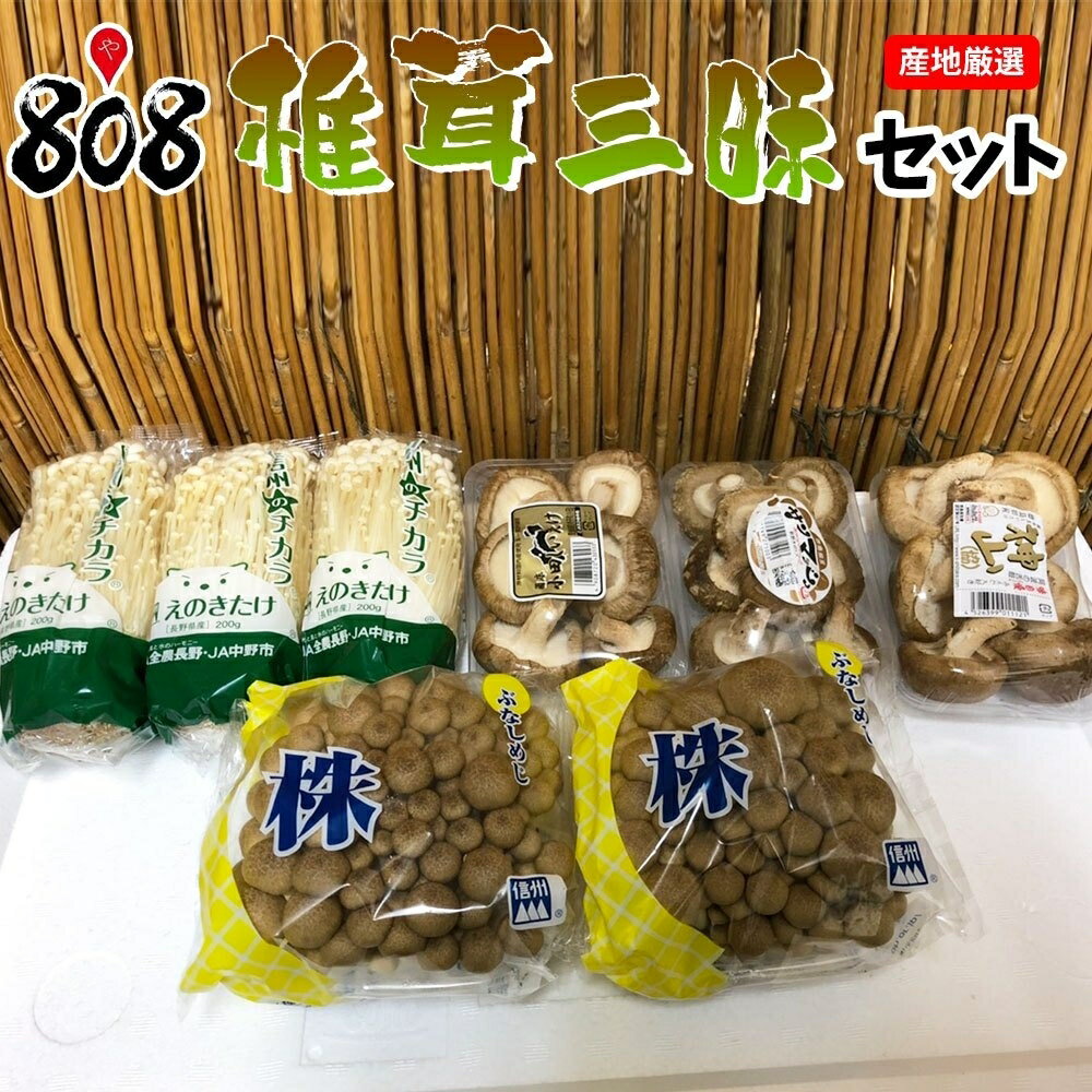 【送料無料】【産地厳選】椎茸三昧セット(北海道沖縄別途送料加算)