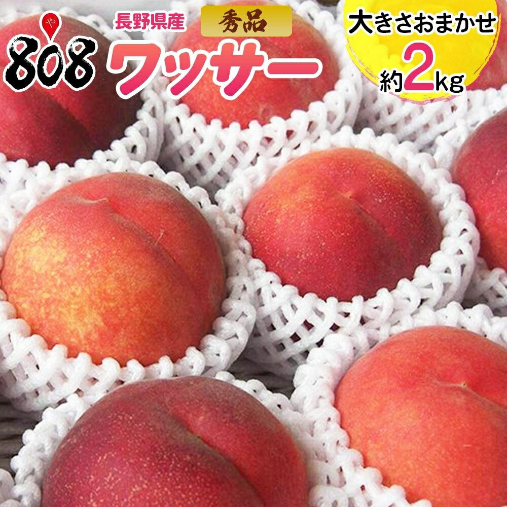 【送料無料】【長野県産】秀品　ワッサー 大きさおまかせ 約2kg(北海道沖縄別途送料加算)のサムネイル