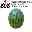 【送料無料】【熊本県他西日本産】すいか Sサイズ 1玉入り ...